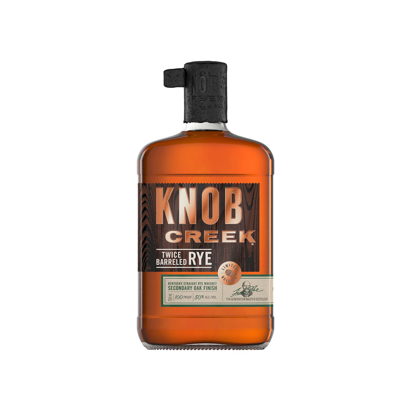 Knob Creek Twice Barreled Rye 100proof - 750ML