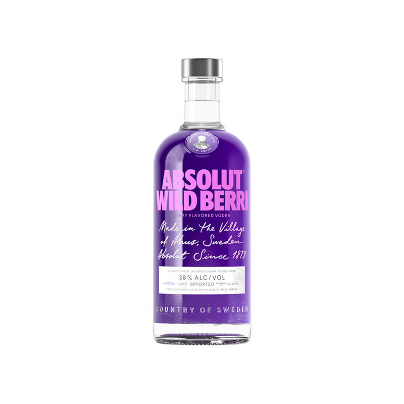 Absolute Wikd Berry  - 750ML