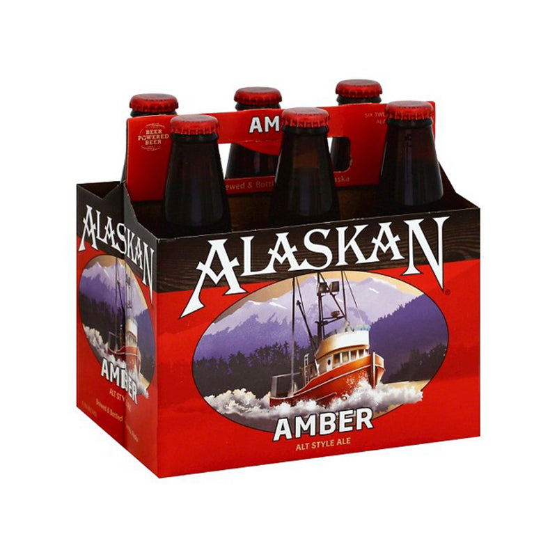 Alaskan Amber 12 FL OZ Bottle - 6PK