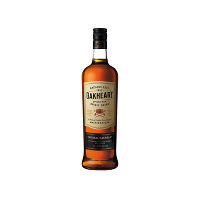 Bacardi Oakheart Spiced Rum - 1L