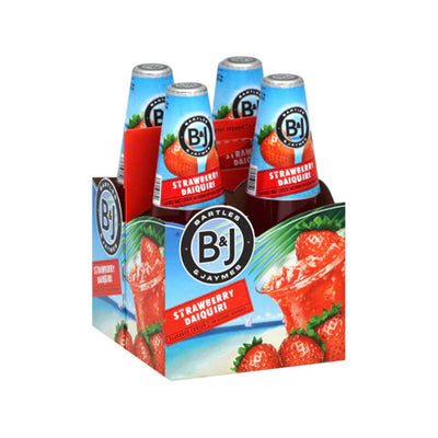 Bartles & James Strawberry Daquiri 4-Pack 12 FL OZ Bottle - 48.00 FL OZ