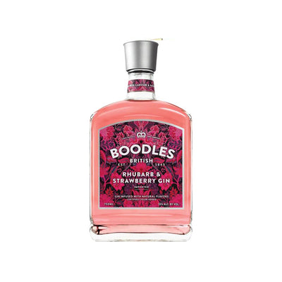 Boodles Rhubarb StrawberryGin - 750ML