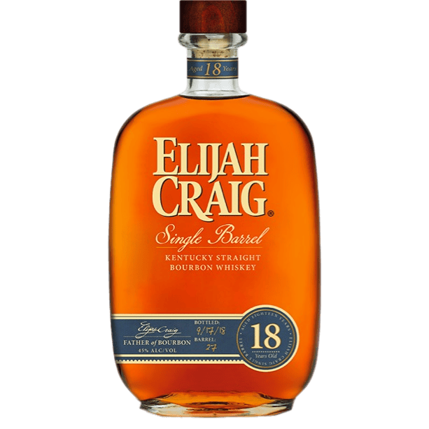 Elijah Craig 18-Year-Old Single Barrel - 750ML 