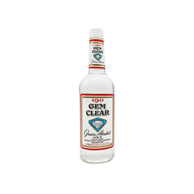 Gem Clear 190 Proof - 1L