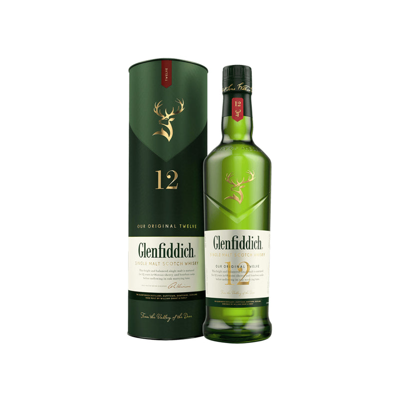 Glenfiddich Scotch Whisky 12 years - 750ML