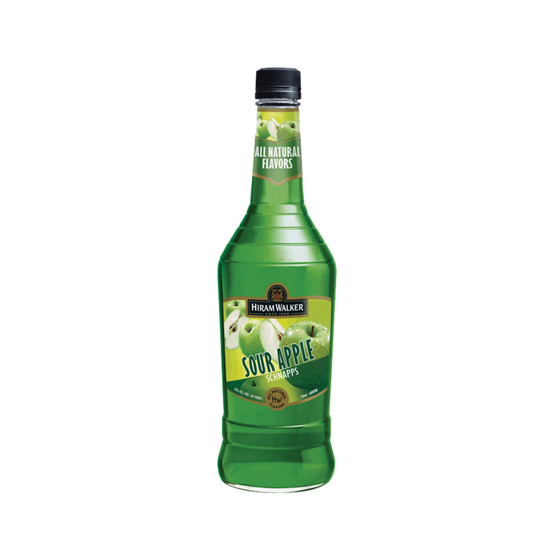 Hiram Walker Sour Apple - 750ML